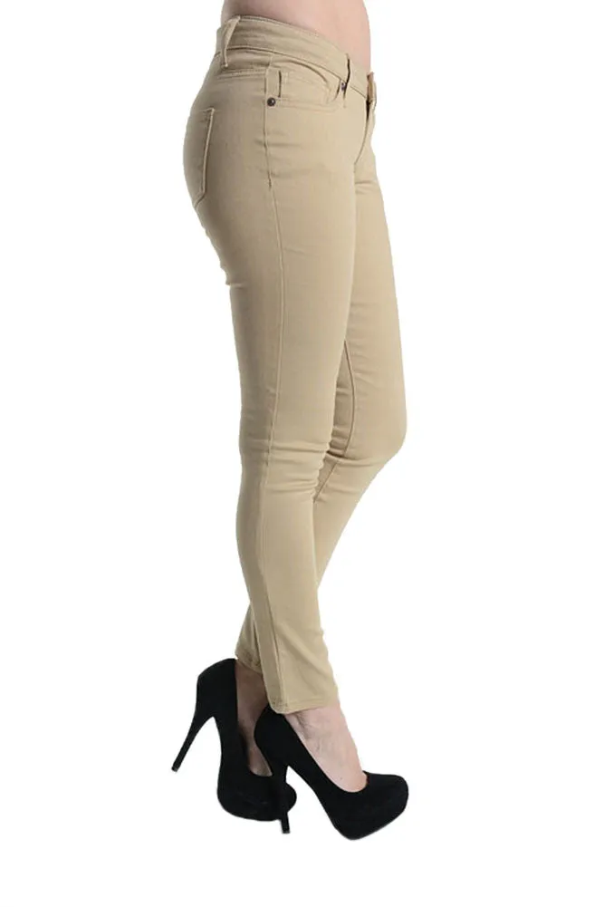 Women's Skinny Fit Twill Pants